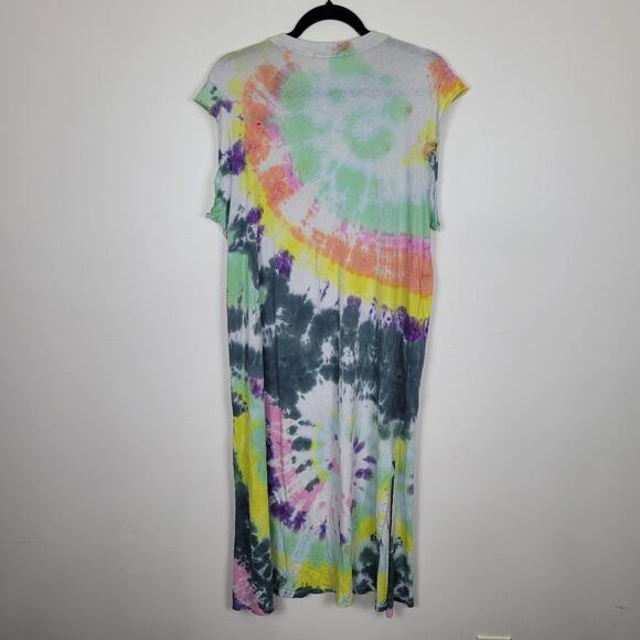 ATM Anthony Thomas Melillo Women’s M Tie Dye Sleeveless Maxi Dress GUC/Fair - Picture 3 of 5